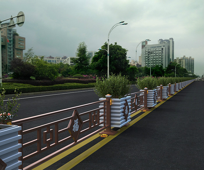 道路中心隔离栏